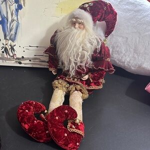 Vintage Christmas Santa fairy